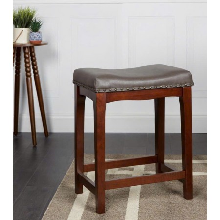 Saddle Grey : Ghế Quầy Bar , Đảo Bếp - H74cm